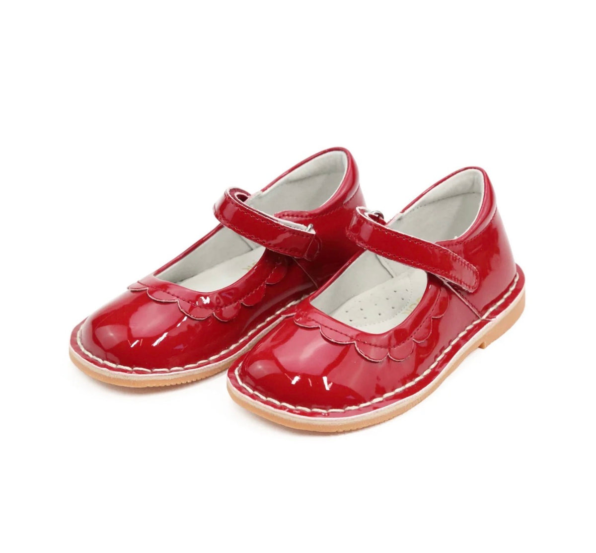 L'Amour | Violette Petal Mary Jane Patent Red