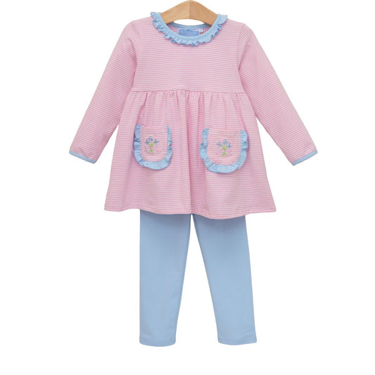 Trotter Street | Flower Bouquet Pant Set