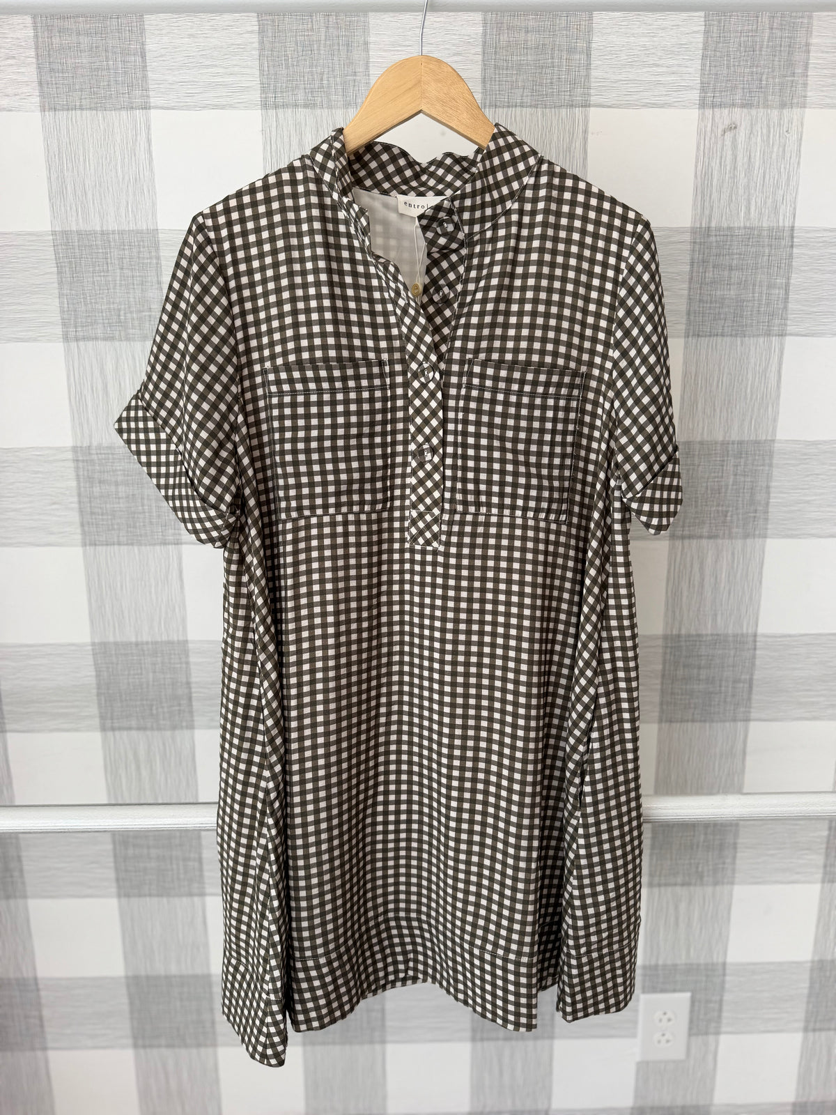 Emily Gingham Dress