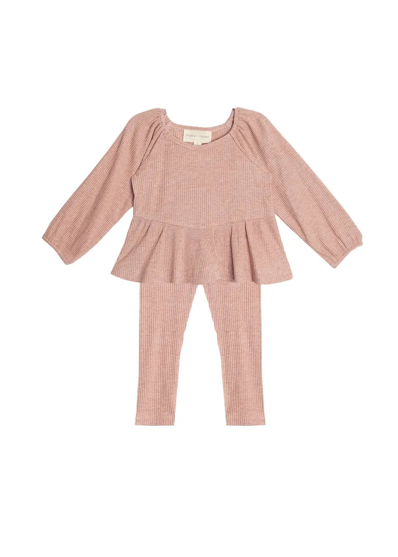 Mabel & Honey - Adore Pink 2pc Set