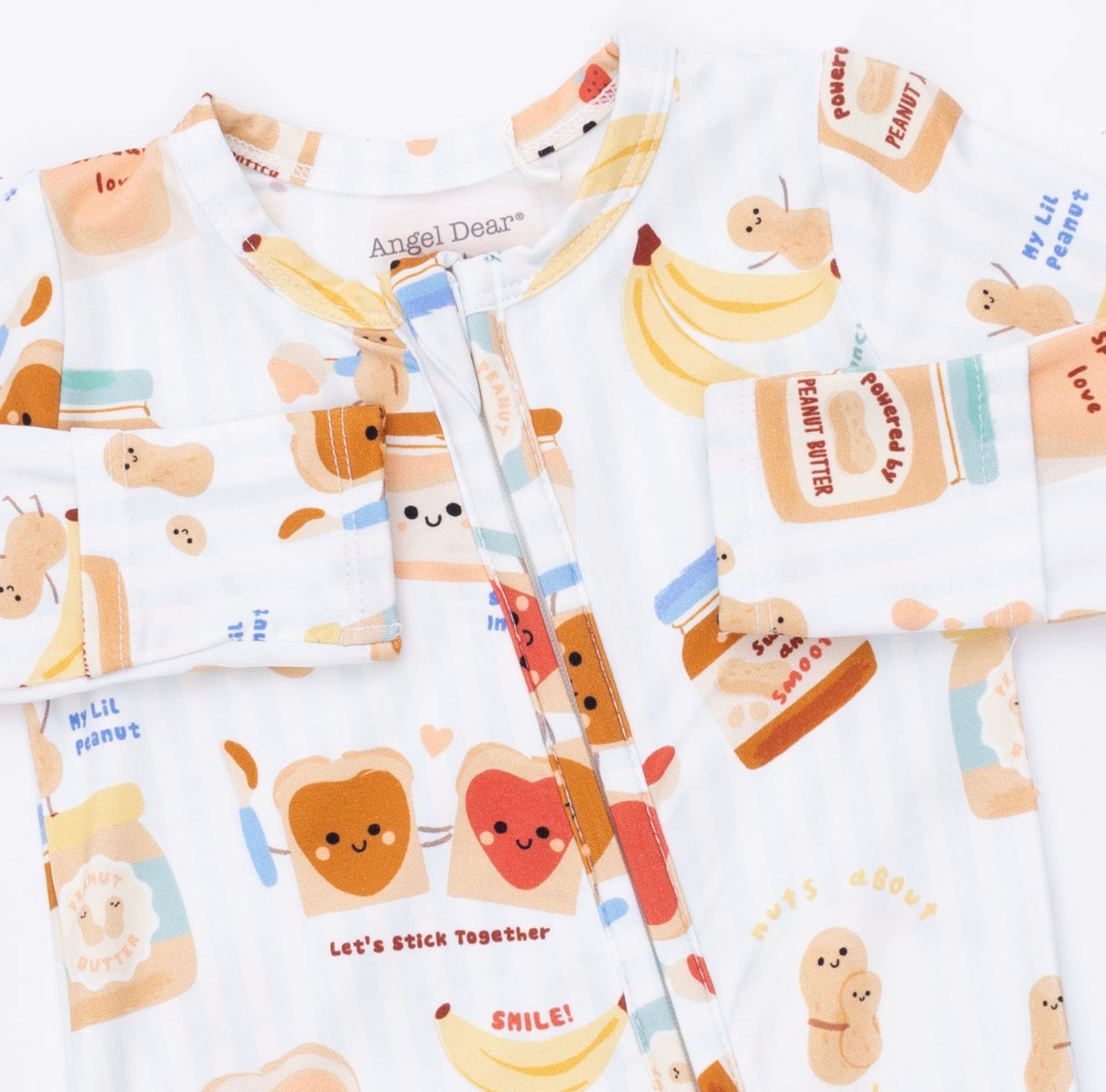 Angel Dear | Spread the Love 2 Way Zipper Footie