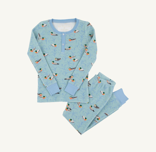 TBBC | Sutton's Sweet Dream Set Waffle Knit - Fine Weather for Ducks
