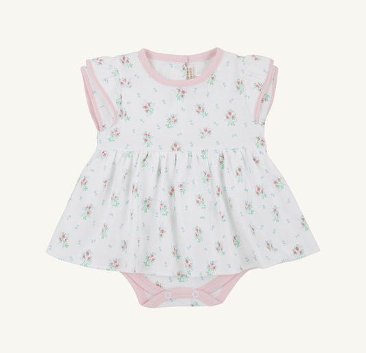 TBBC | Daisy's Diaper Cover Dress - Lancaster Gate Garden