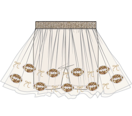 Angel Dear | Football Tutu w/ Bike Shorts