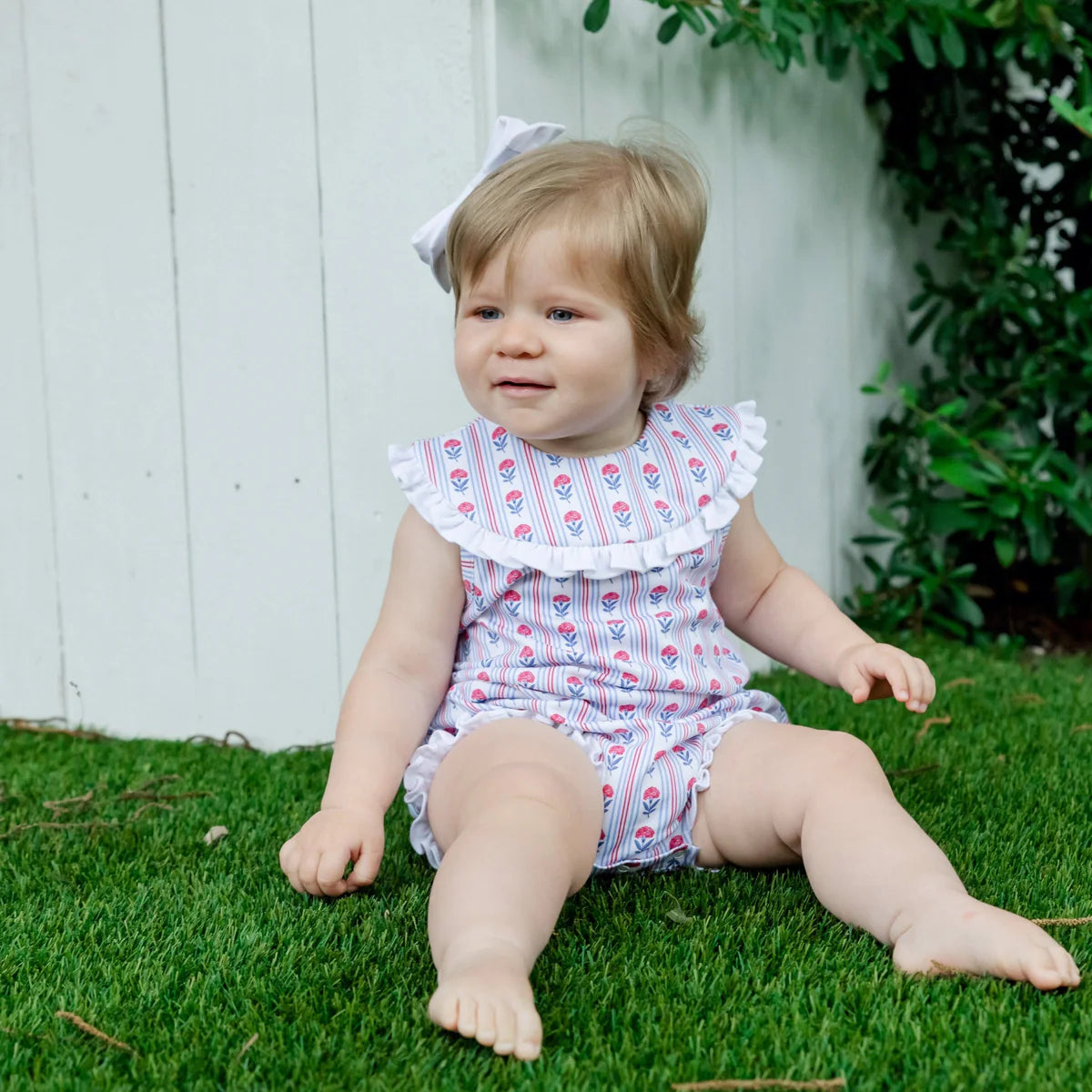 Lila & Hayes | Adele Girls' Bubble - Liberty Floral