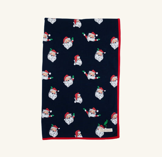 TBBC | Silent Night Throw - Jolly Old St. Nick/Richmond Red