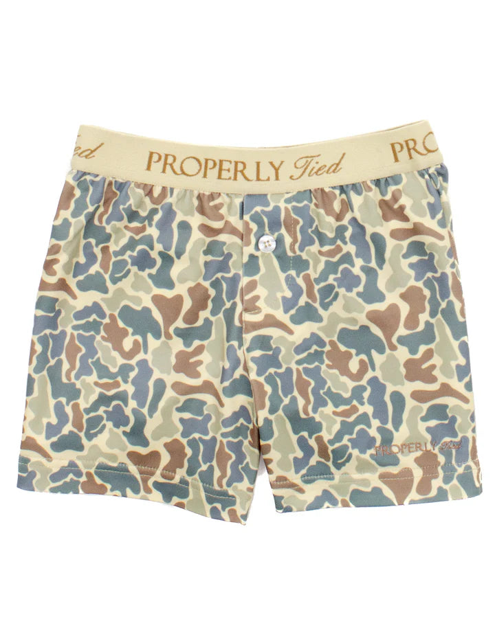 Properly Tied | Inlet Boxer Field Camo