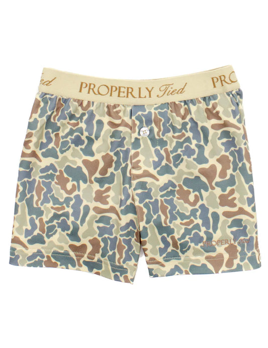 Properly Tied | Inlet Boxer Field Camo