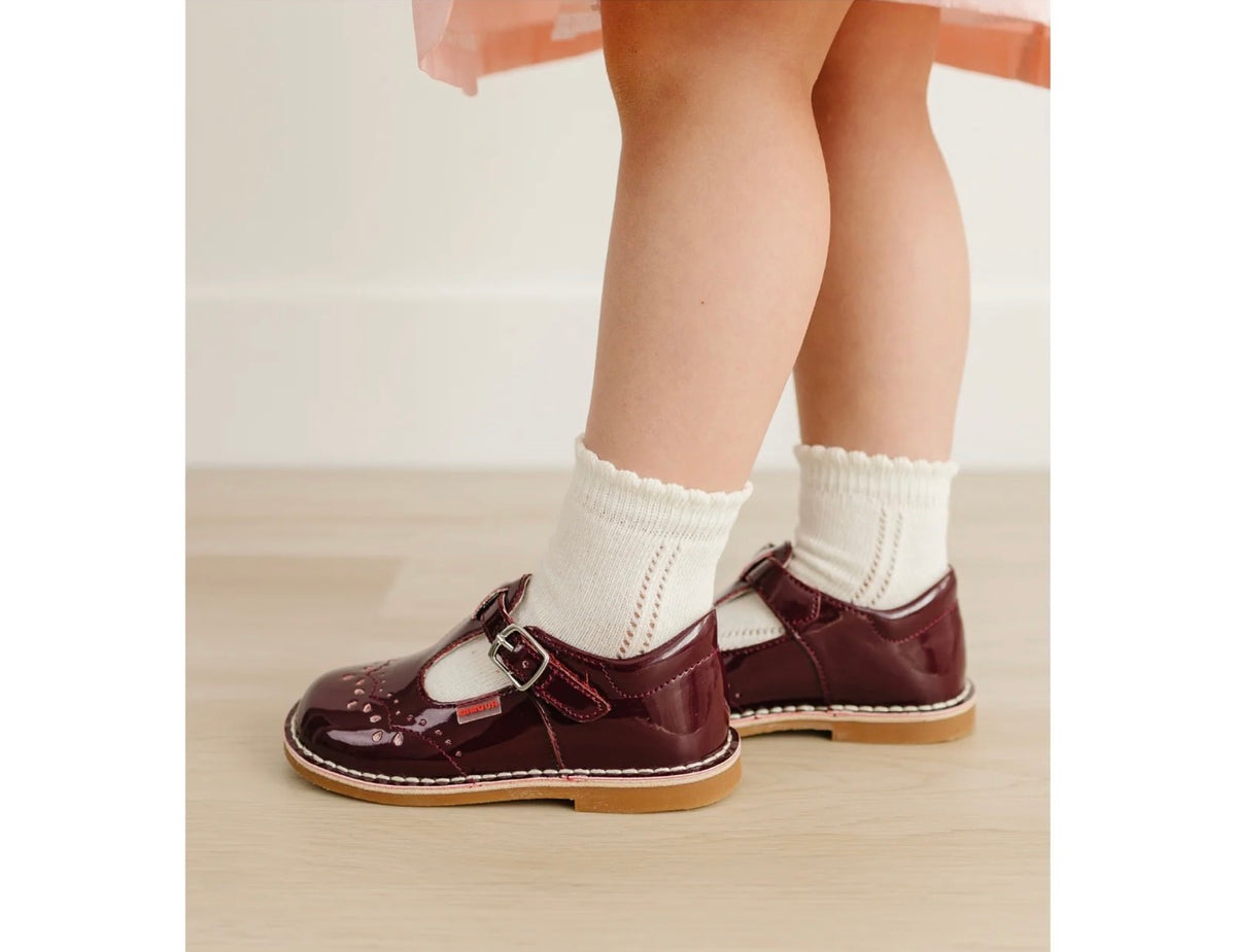 L'Amour | Ruthie Mary Jane Patent Burgundy
