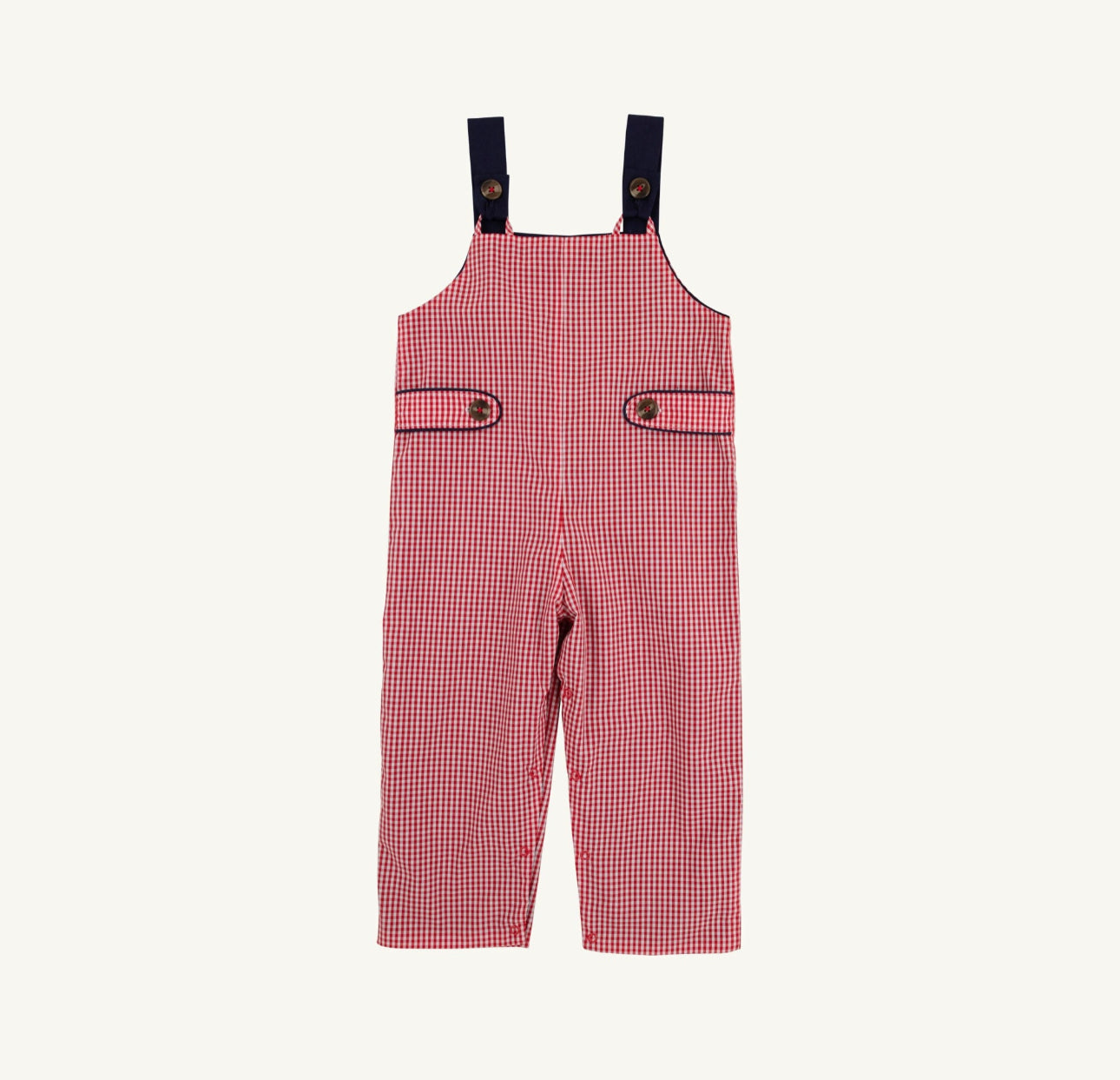 TBBC | Ivy League Longall - Richmond Red Mini Gingham