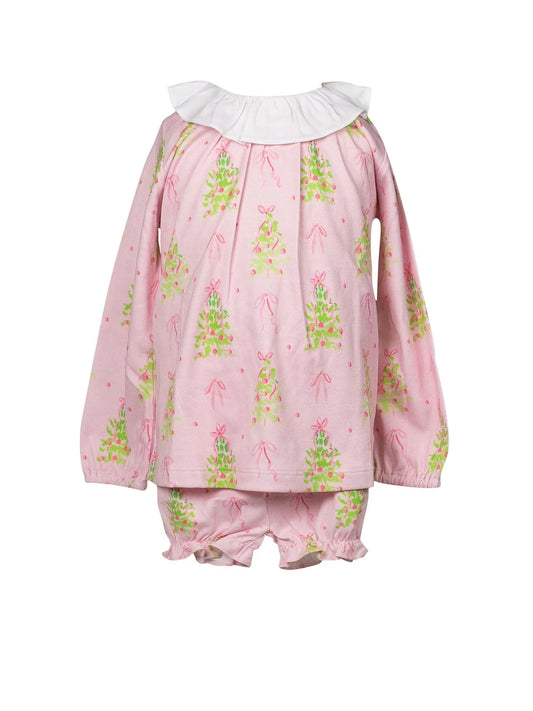 Proper Peony | Pink Tinsel Bloomer Set