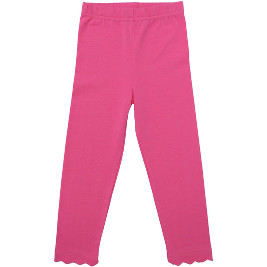Trotter Street | Scalloped Leggings - Pink