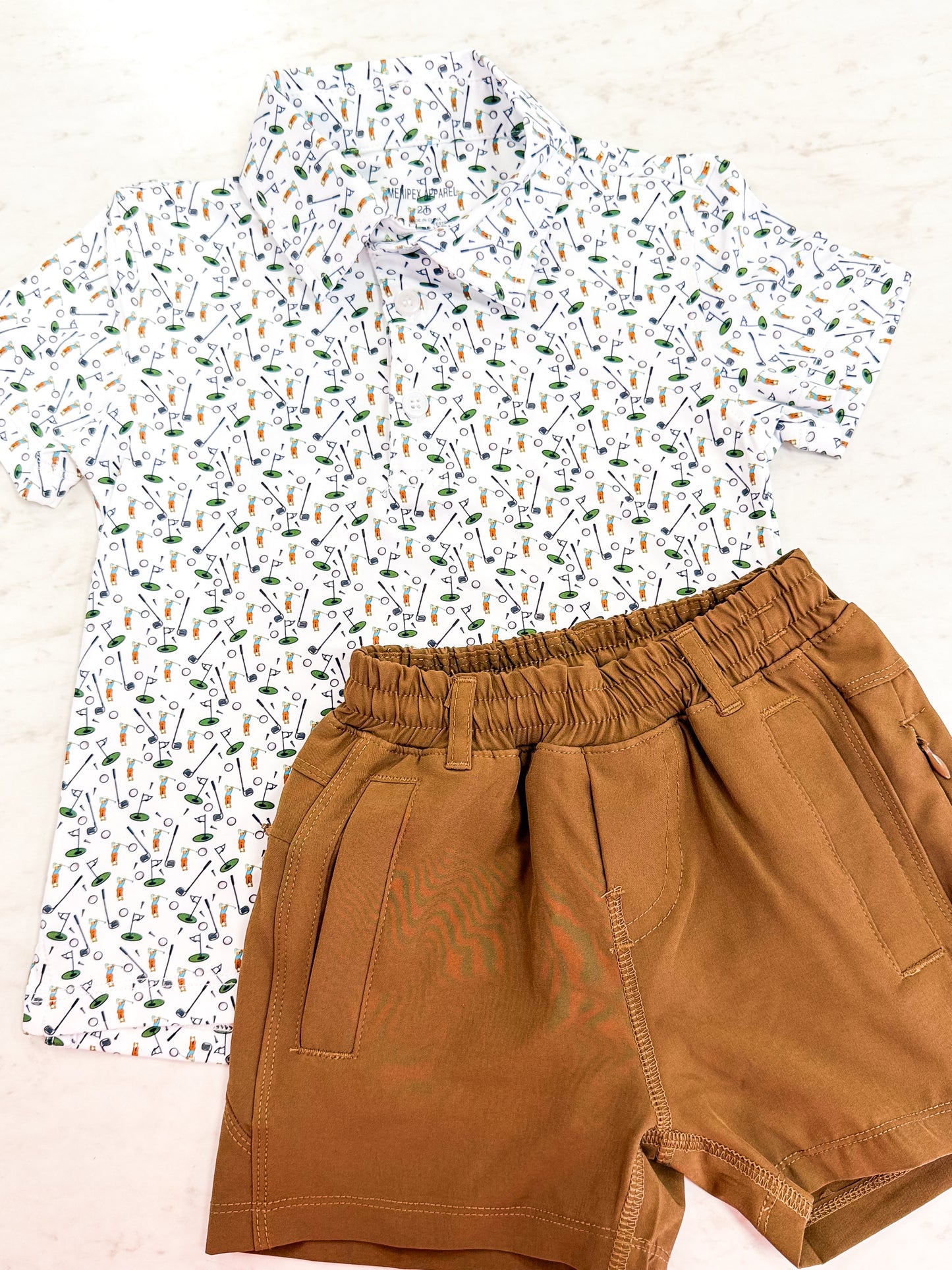 Meripex | Brown FB Shorts