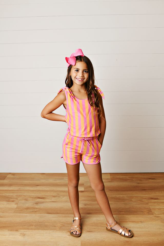 Swoon | Orange/Pink Jumper