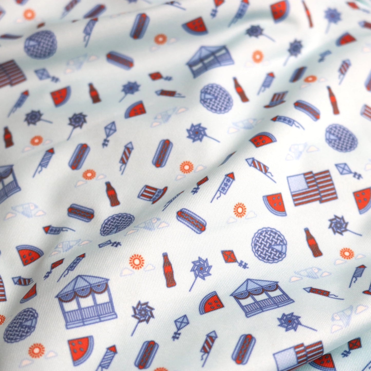 Blue Quail | Stars & Stripes Polo