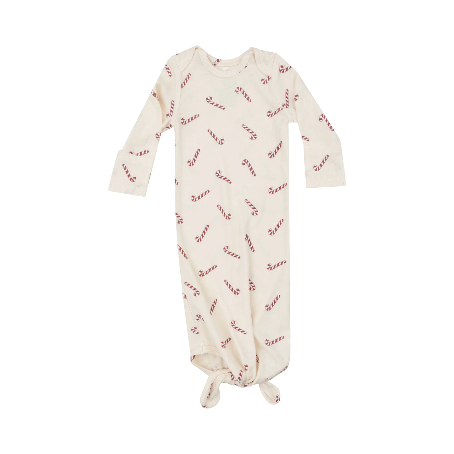 Angel Dear - Candy Cane Rib Knit Gown