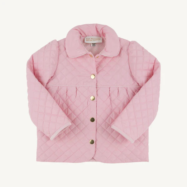 TBBC | Carlyle Quilted Coat - Palm Beach Pink