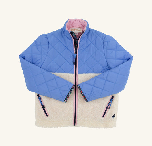 TBBC | Cate Coat - Barbados Blue/Palmetto Pearl/Pier Party Pink