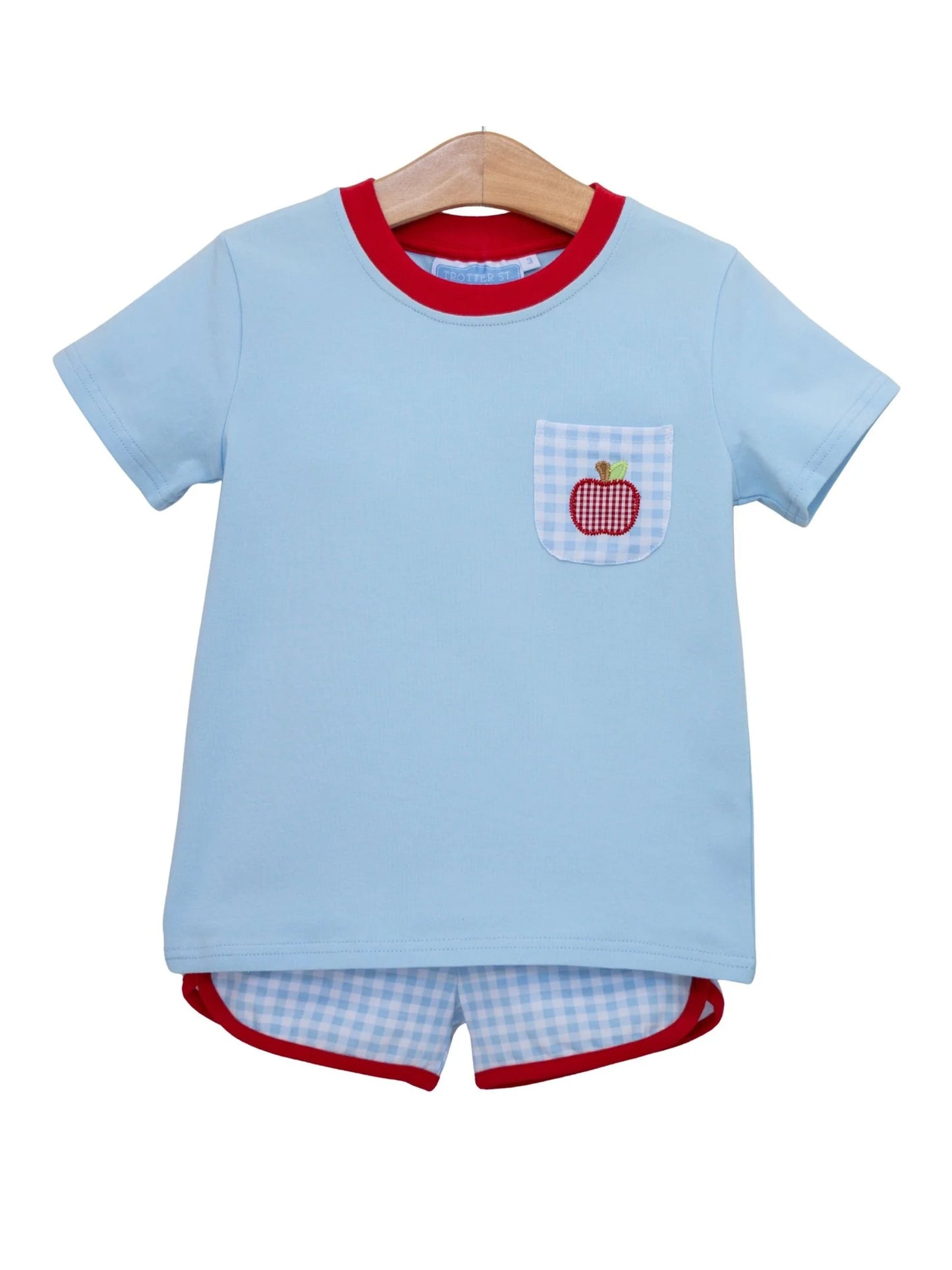 Trotter Street | Apple Trio Shorts Set