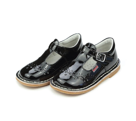 L'Amour | Ruthie Stitched Mary Jane Patent Black