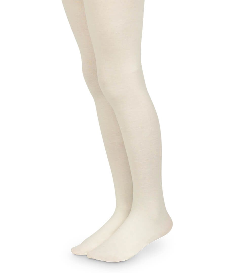 Jefferies Socks - Organic Cotton Tights Ivory