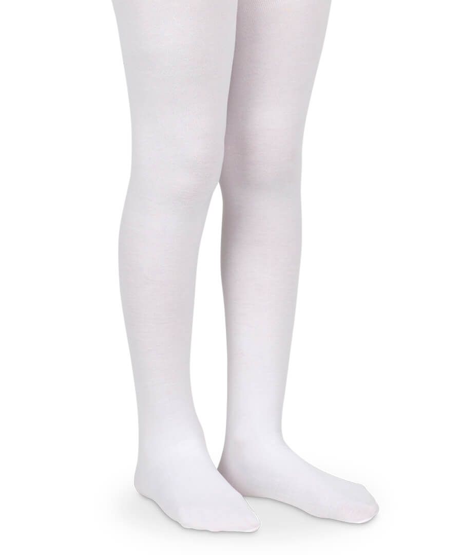 Jefferies Socks - Organic Cotton Tights White