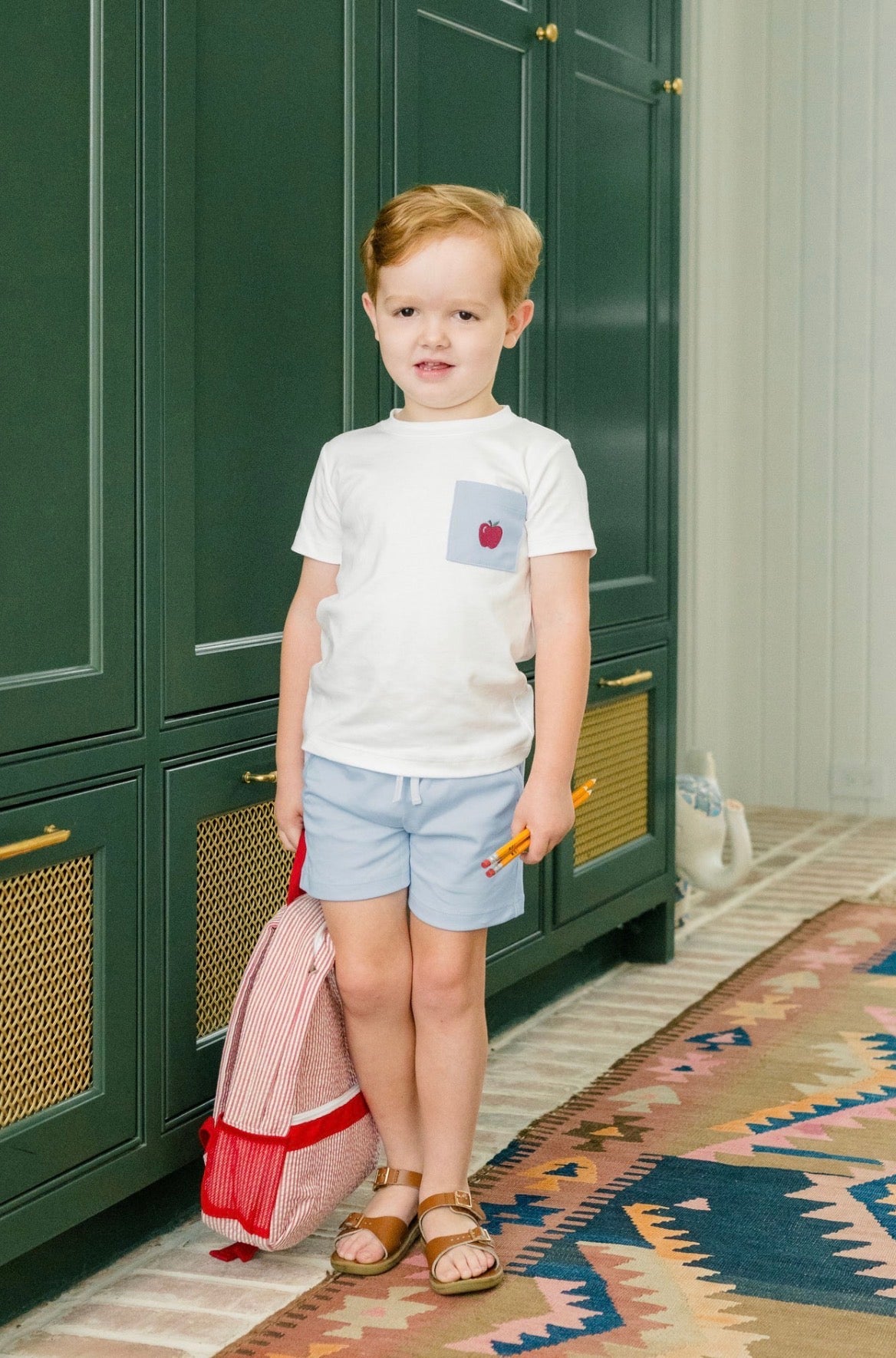 Proper Peony | Apple Blossom Boys Set