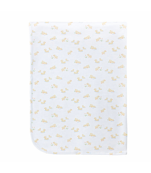 Baby Club Chic | Tiny Baby Duckies Receiving Blanket