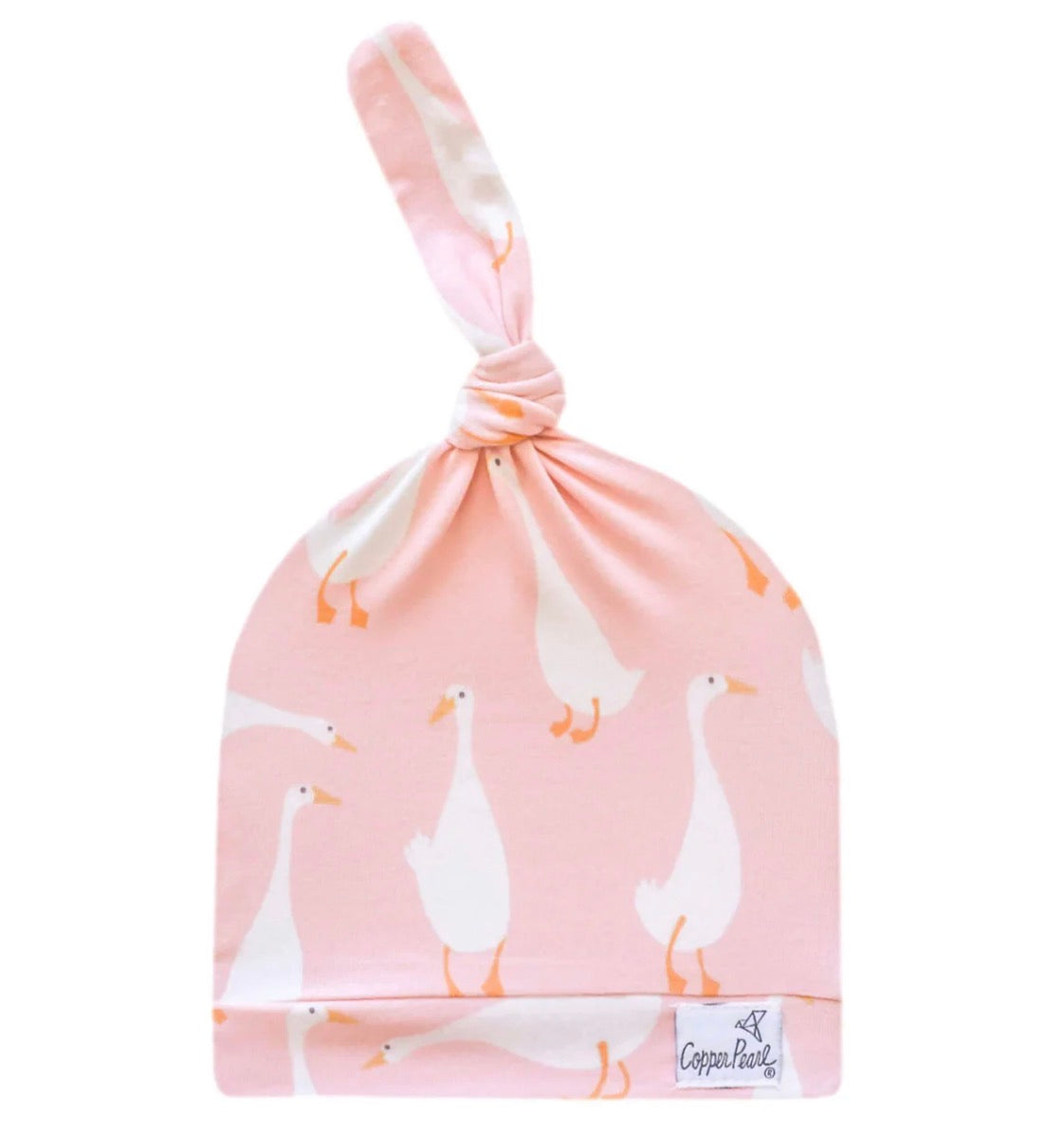 Copper Pearl | Goosie Top Knot Hat