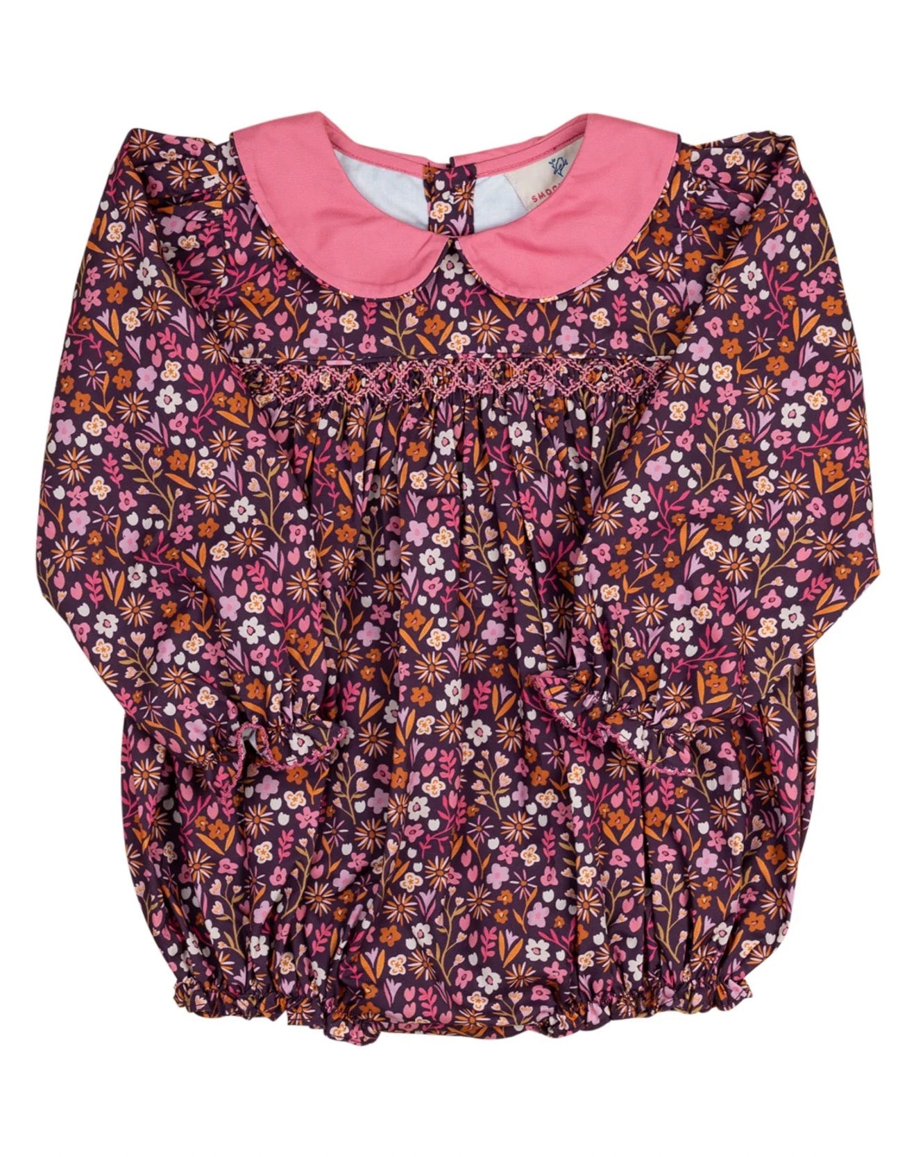 Smockingbird | Mulberry Meadow Smocked Bubble