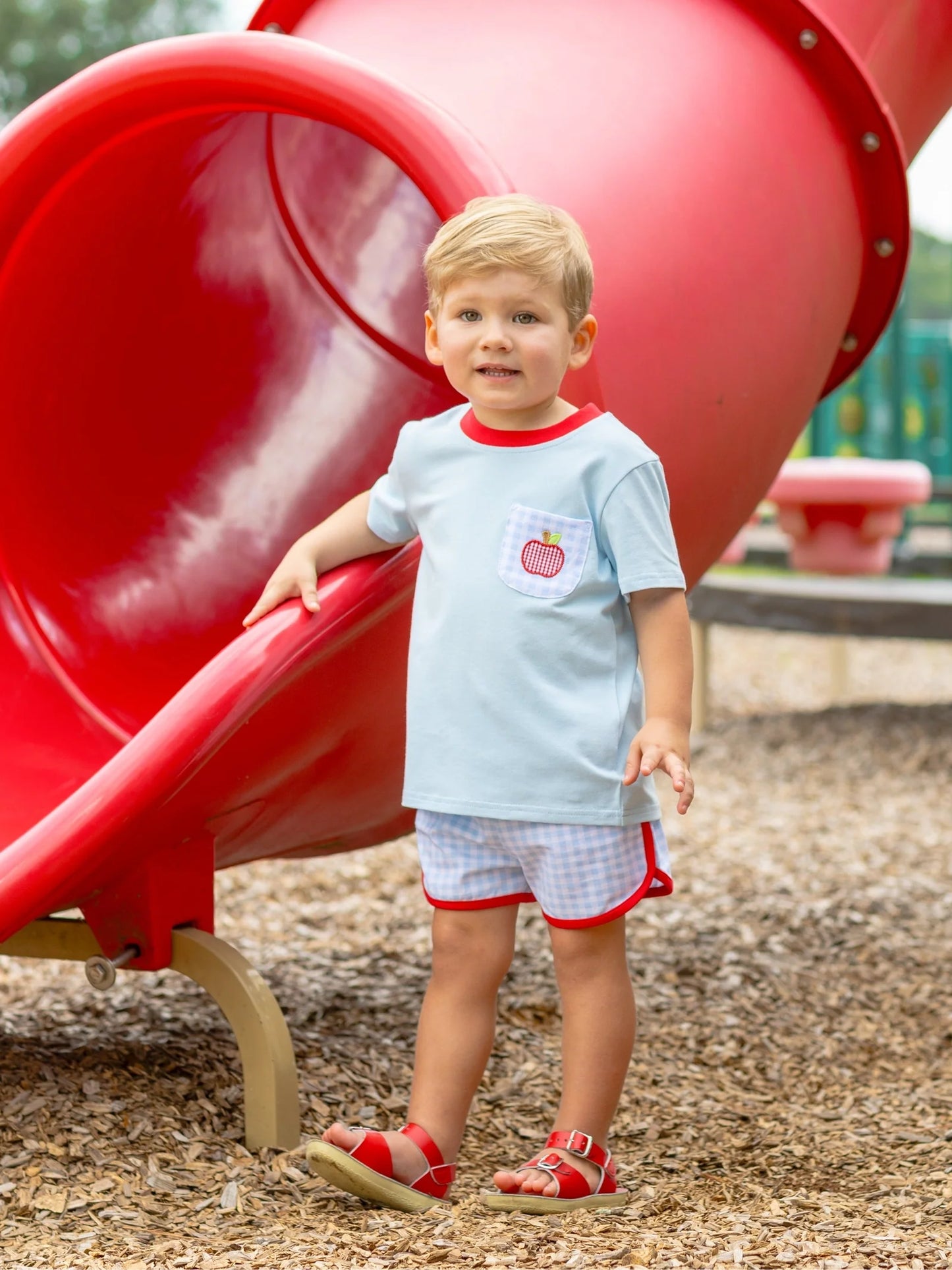 Trotter Street | Apple Trio Shorts Set