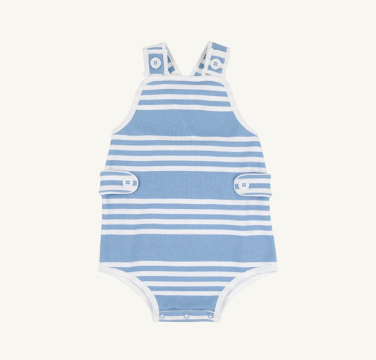 TBBC | Skipper Sunsuit - Saddle Ridge Stripe