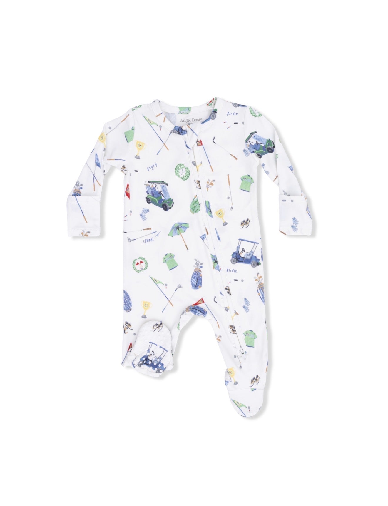 Angel Dear | Golf Things 2-Way Zipper Footie
