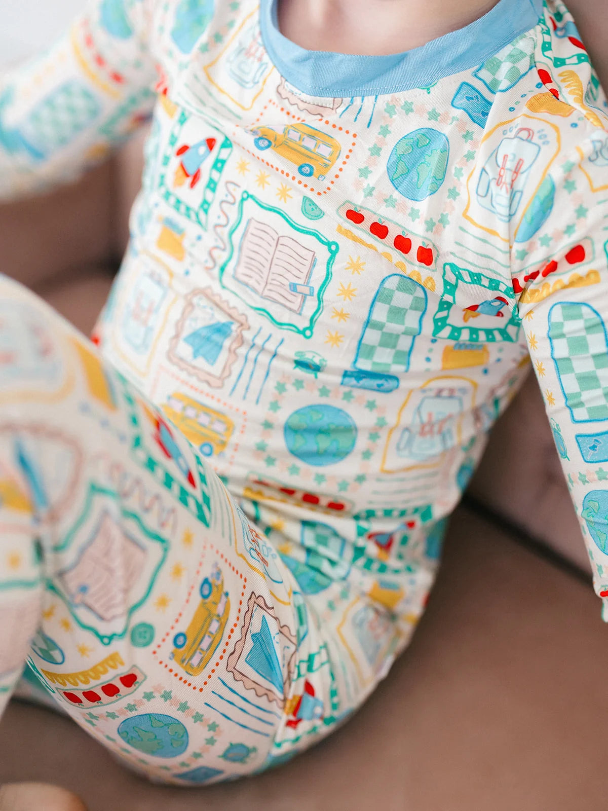 Poppy Kids | Blue Little Learner PJ Set