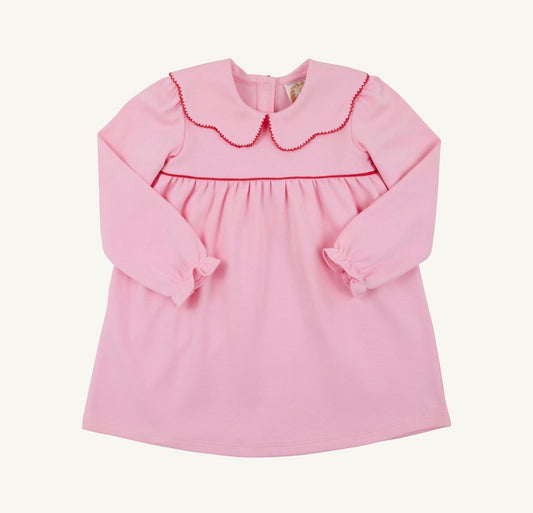 TBBC | Maude's Day Dress - Pier Party Pink/Richmond Red