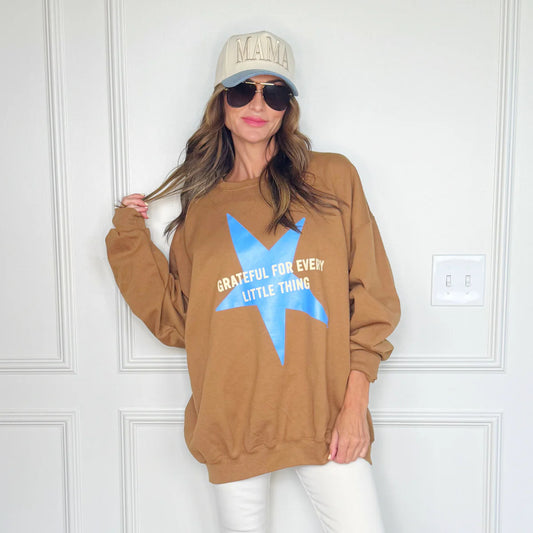 P&P | Grateful for Every Little Thing Sweatshirt