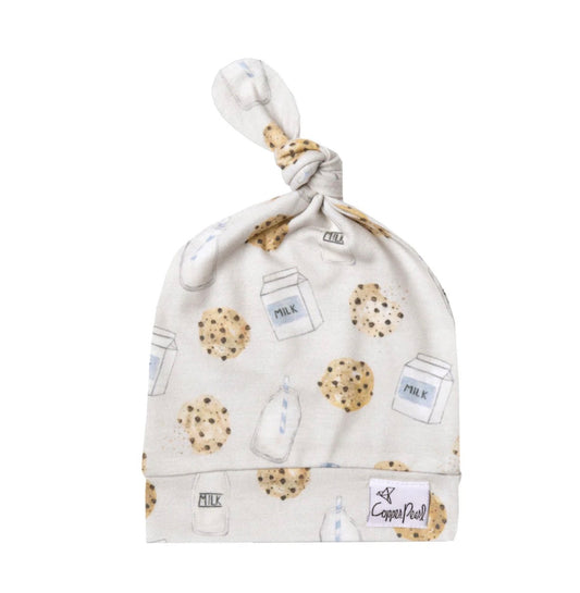 Copper Pearl | Chip Knotted Hat