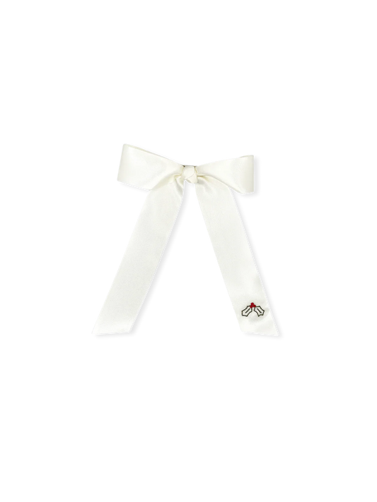 Lullaby Set | Lola Long Bow - Satin Holly