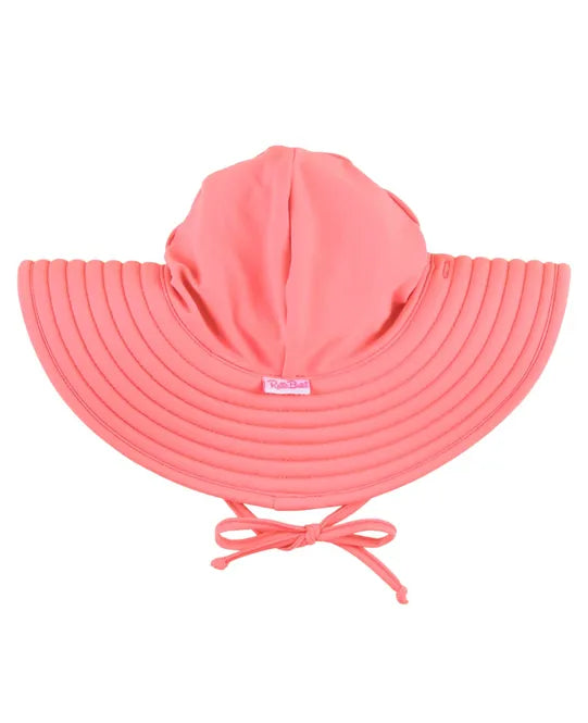 RuffleButts - Swim Hat Bubblegum Pink