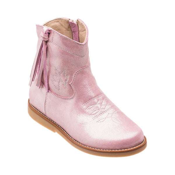 Elephantito - Hannah Suede Boot Metallic Pink