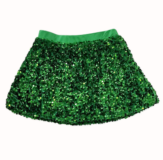 Lulu Bebe - Sequin Green Skort