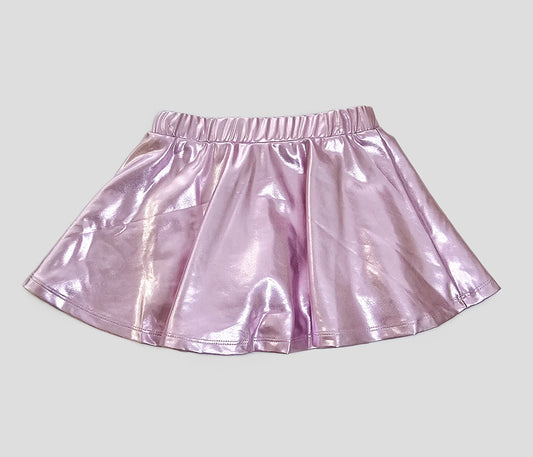 Lulu Bebe - Metallic Lavender Skort