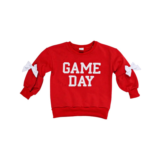 Be Girl | Game Day Crewneck Red