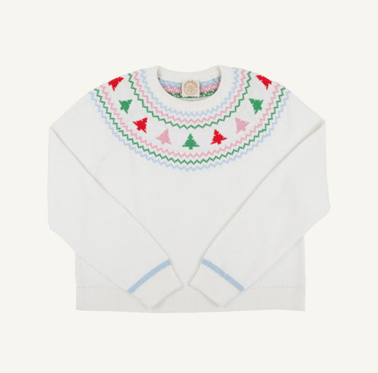 TBBC | Isabelle's Sweater - Christmas Trees