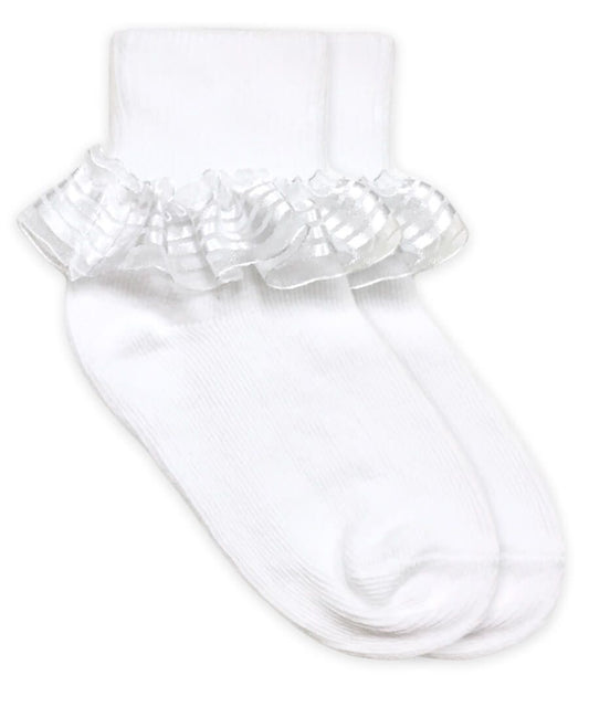 Jefferies Socks - Stripe Lace Socks