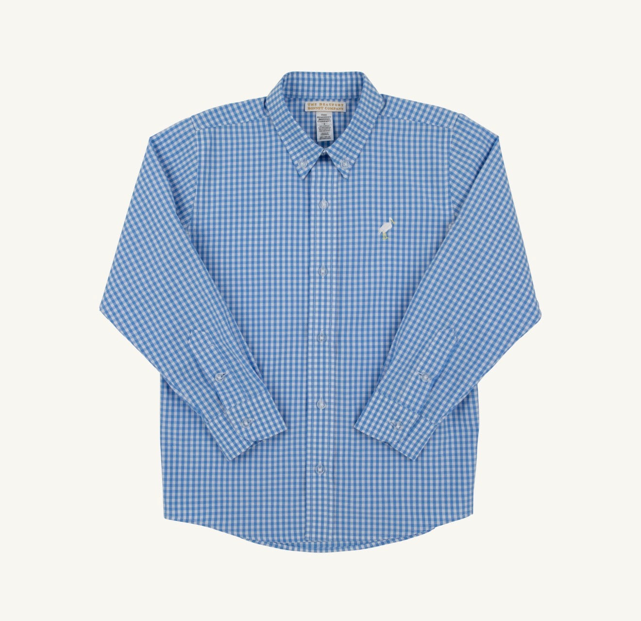 TBBC | Dean's List Dress Shirt - Sunrise Blvd Blue Mini Gingham