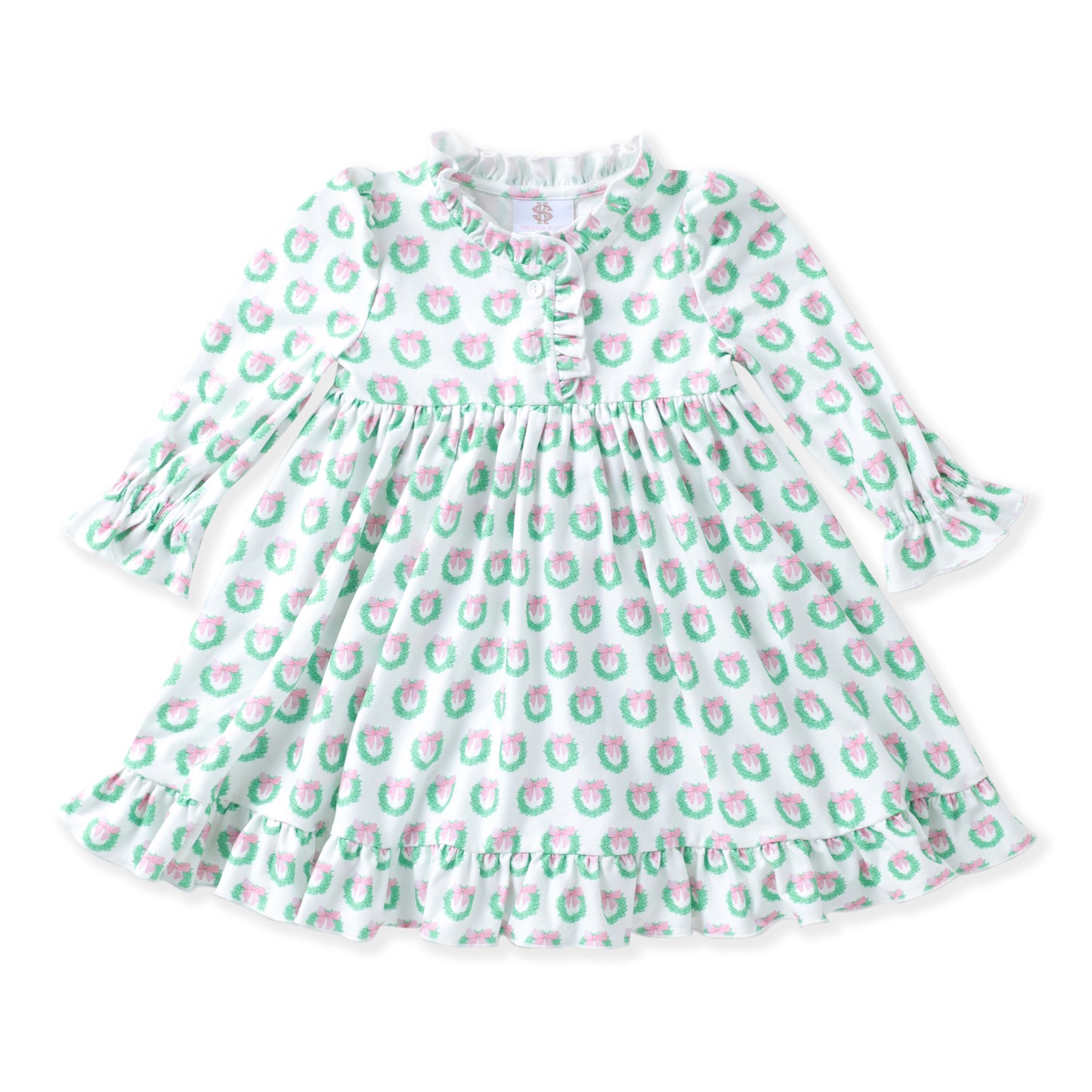 Swoon | Holiday Wreath Butterknit Play Dress