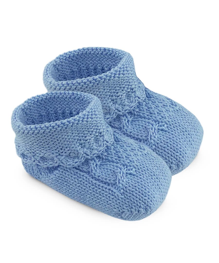 Jefferies Socks - Cable Baby Booties