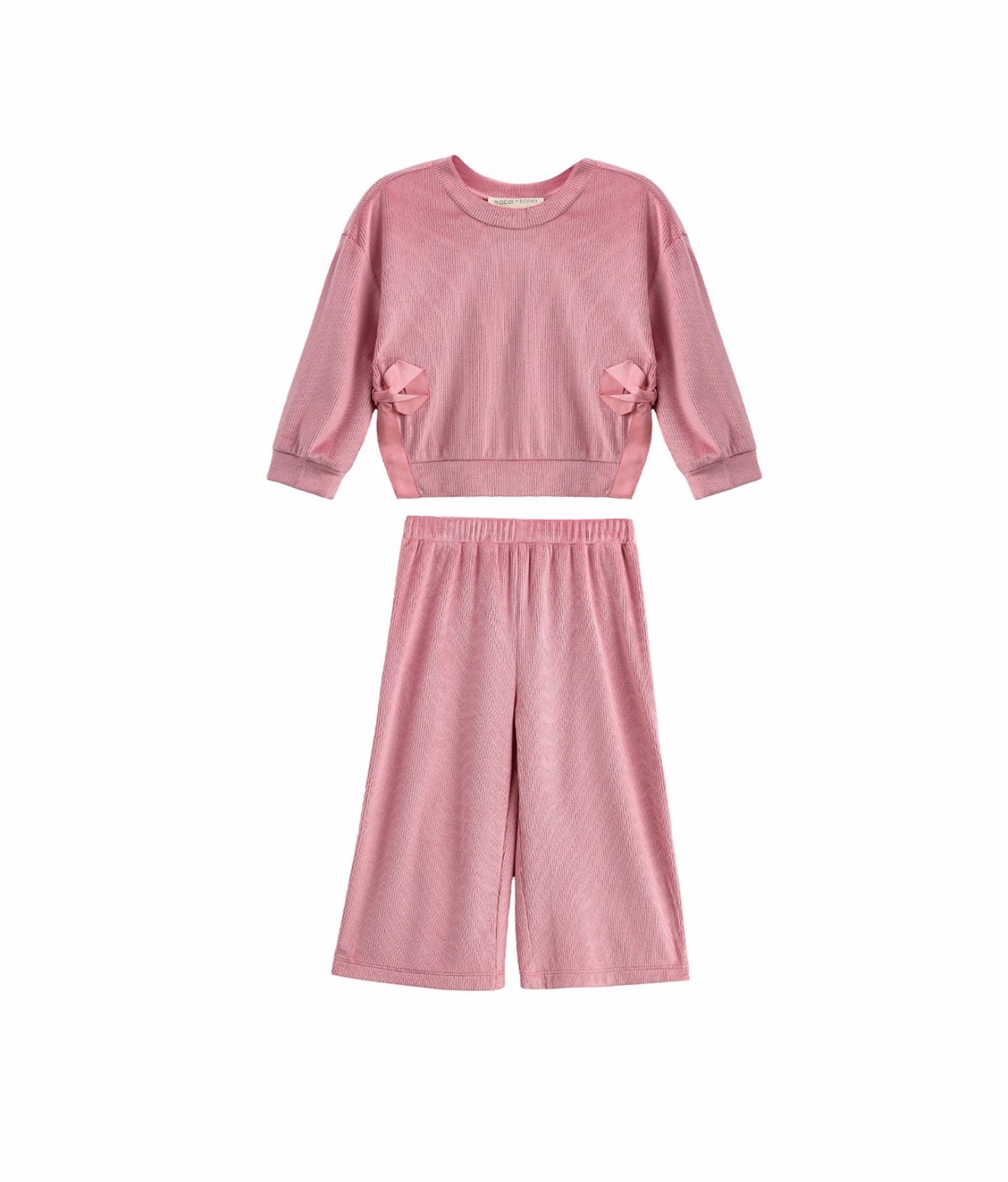 Mabel & Honey | Bowtiful Blush 2-Piece Set