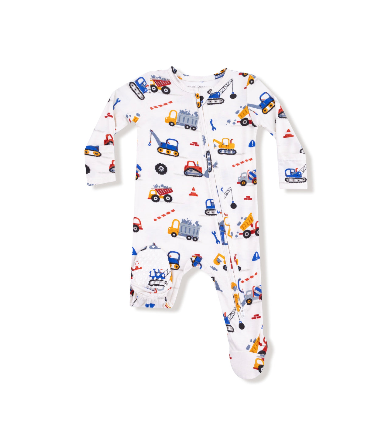 Angel Dear | Crayon Construction Zipper Footie